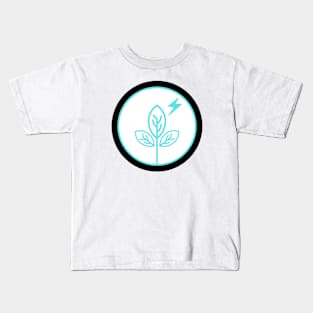 Eco Power Design - Apex Labs Design - (Right Side Bolt) Kids T-Shirt